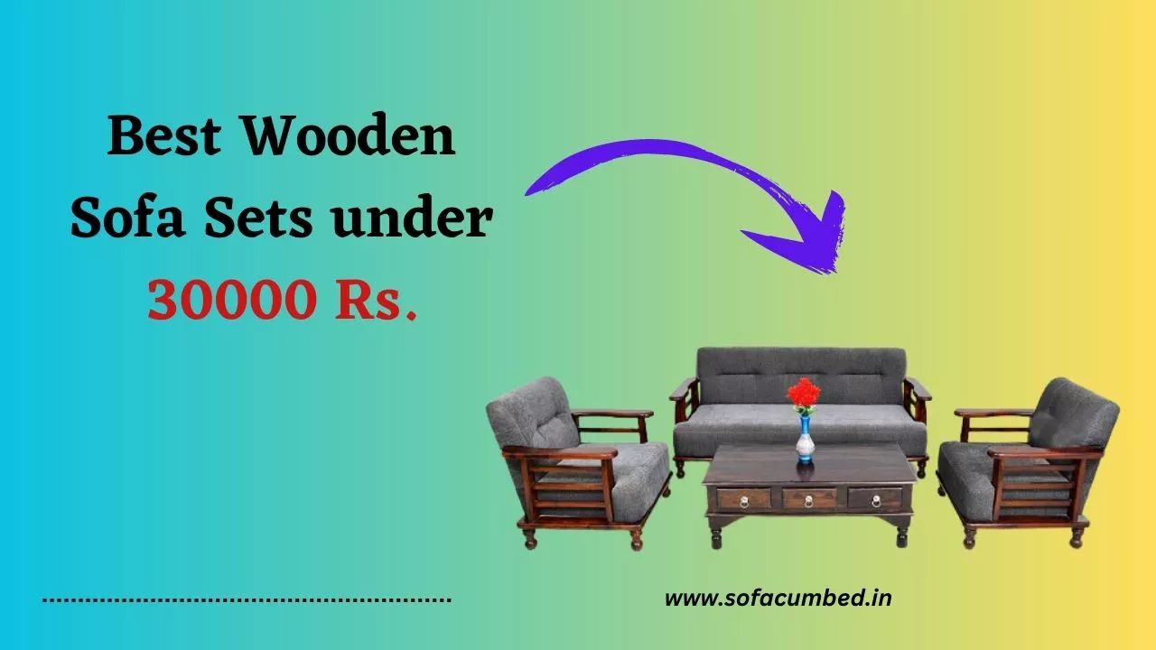 5 Seater Wooden Sofa Set under 30000